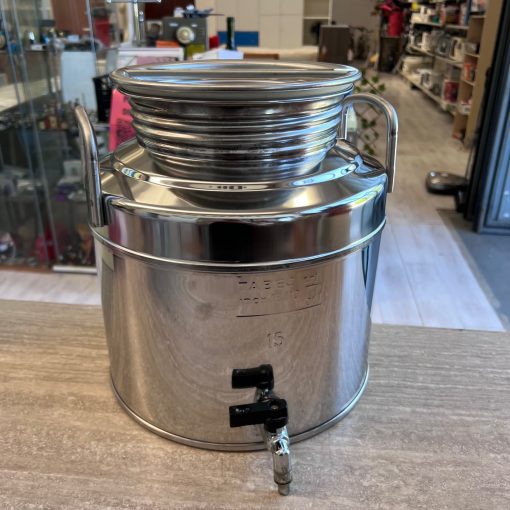 Fusto Acciaio Inox 15 L