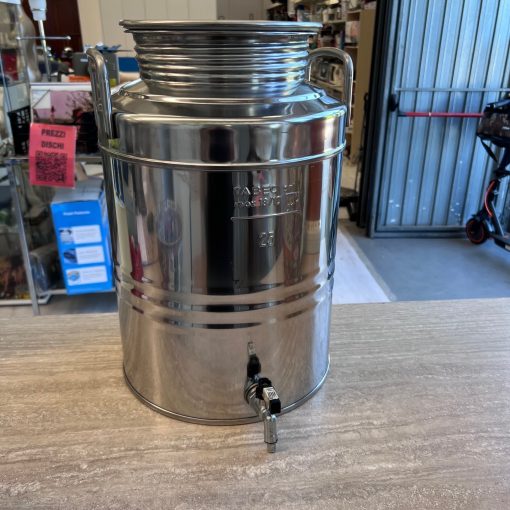 Fusto Acciaio Inox 25 L