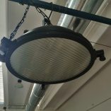 Lampadario stile industriale