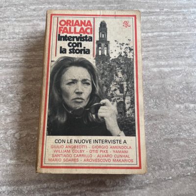 Libro Oriana Fallaci Intervista Con La Storia