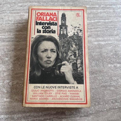Libro Oriana Fallaci Intervista Con La Storia