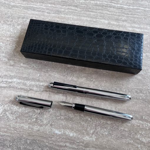 2 Penne Stilografiche Addex Mediolanum Factor