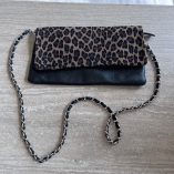 Borsa Donna Leopardata Pelle