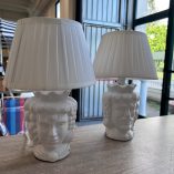 Coppia Lampade Teste Di Moro Giardini Di Marzo
