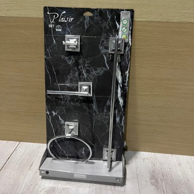 Set Bagno Acciaio Cromato Plaisir Set Bagno Acciaio Cromato Plaisir