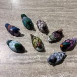 8 Mini Anatre Ceramica Dipinta