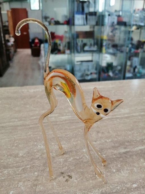 Gatto vetro Murano
