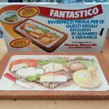 Vassoio ceramica sughero Invernizzi