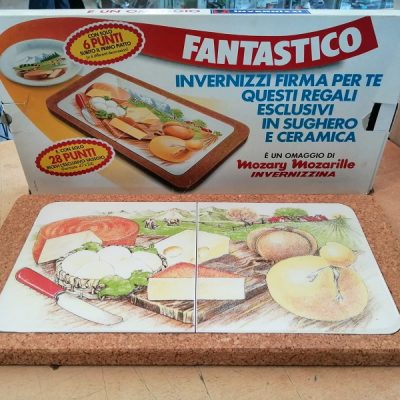 Vassoio ceramica sughero Invernizzi Vassoio ceramica sughero Invernizzi