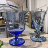 4 Bicchierini Vetro Colorato