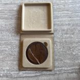 Medaglia Costruzione Diga Impregilo 1963 Iran Teheran