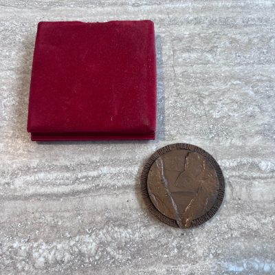 Medaglia Impregilo 1963 Costruzione Diga Dez Iran Medaglia Impregilo 1963 Costruzione Diga Dez Iran