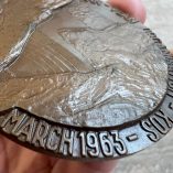Medaglia Impregilo 1963 Costruzione Diga Dez Iran