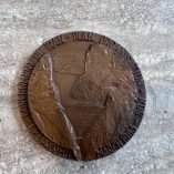 Medaglia Impregilo 1963 Costruzione Diga Dez Iran