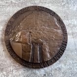 Medaglia Impregilo 1963 Costruzione Diga Dez Iran