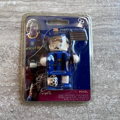 Mini Giocatore Wind-Up Puyol Barcellona