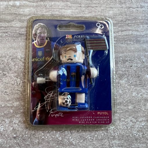 Mini Giocatore Wind-Up Puyol Barcellona