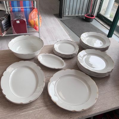 Servizio Piatti S.C.I. Laveno 1949 22 Pezzi