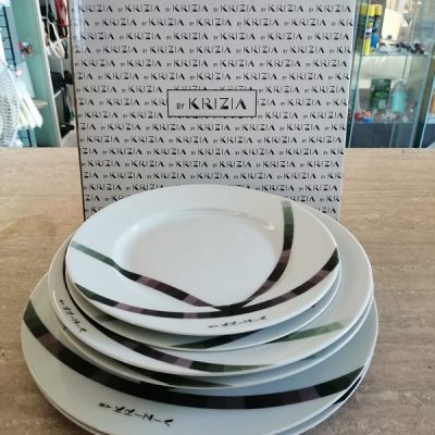 Servizio 6 piatti Krizia