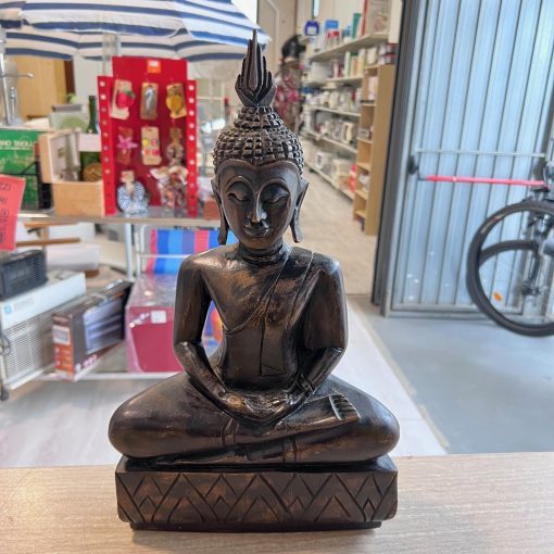 Statua Buddha Legno 45 cm