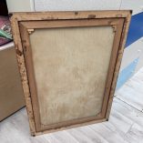 Quadro Dipinto Su Legno Ufficiale A Cavallo
