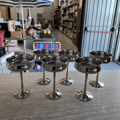 6 Calici Coppette Acciaio Inoxbeck 6 Calici Coppette Acciaio Inoxbeck