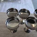 6 Calici Coppette Acciaio Inoxbeck