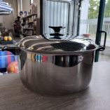 Pentola Acciaio 35 cm Cristal Ware USA