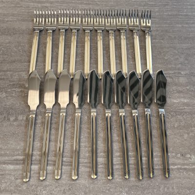 Set Posate Acciaio Morinox 10 Persone Set Posate Acciaio Morinox 10 Persone
