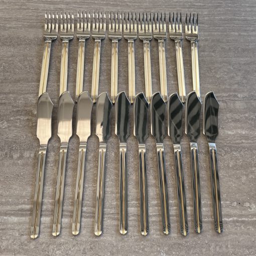 Set Posate Acciaio Morinox 10 Persone