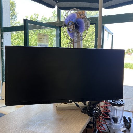 Monitor LG 29'' + Braccio Scrivania Ruotabile