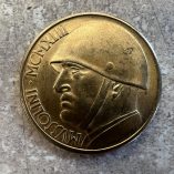 Moneta Commemorativa 20 Lire Mussolini 1928