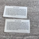 2 Biglietti Vintage ATM