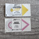 2 Biglietti Vintage ATM