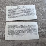 2 Biglietti Vintage ATM