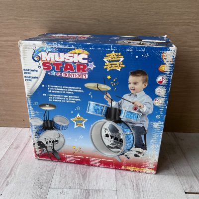 Batteria Giocattolo Bontempi Music Star Batteria Giocattolo Bontempi Music Star