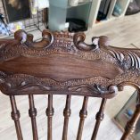 Sedia Dondolo Legno