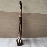 Giraffa Legno Dipinto 80 cm