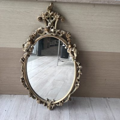 Specchio Vintage Legno Putti Specchio Vintage Legno Putti