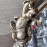 Specchio Vintage Legno Putti