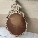 Specchio Vintage Legno Putti