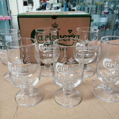 Servizio 6 bicchieri Carlsberg Servizio 6 bicchieri Carlsberg