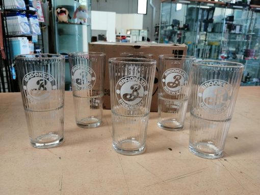 Servizio 6 bicchieri Brooklyn Brewery