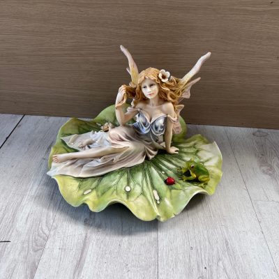 Statua Fata Del Loto 40 cm Statua Fata Del Loto 40 cm