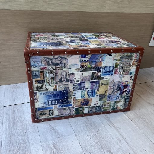 Baule Legno Banconote
