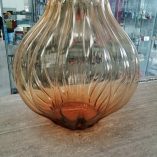 Vaso vetro ambrato