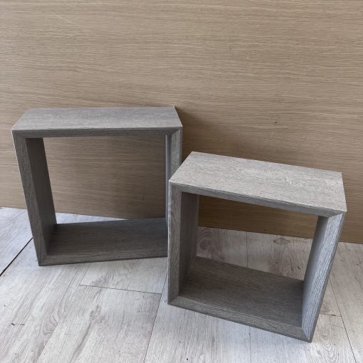 Coppia Mensole Cubo Ginevra
