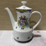 Teiera + Piatto Porcellana Limoges