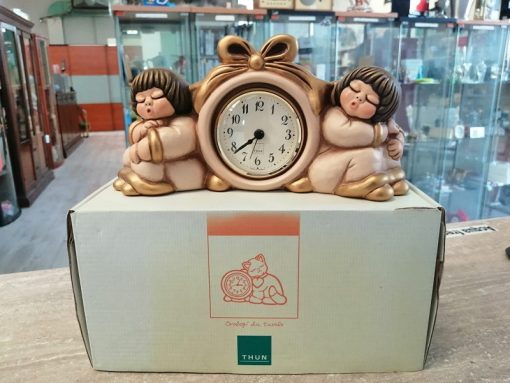 Thun orologio coppia angeli con sveglia