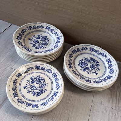 Servizio 17 Piatti Vintage Ceramica Besio Mondovi' Servizio 17 Piatti Vintage Ceramica Besio Mondovi'